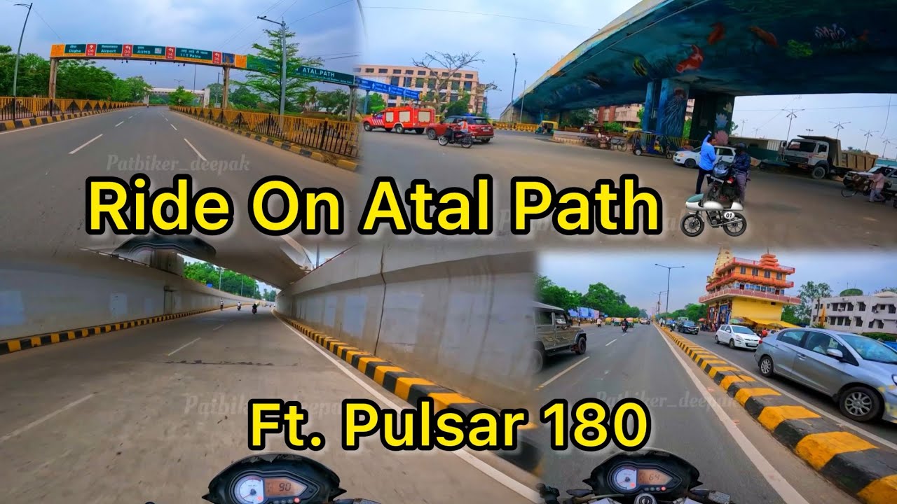 Patna Full City Ride | पटना शहर | Bike Ride Patna City | ft. Pulsar 180  ( R- Block to Saguna More)