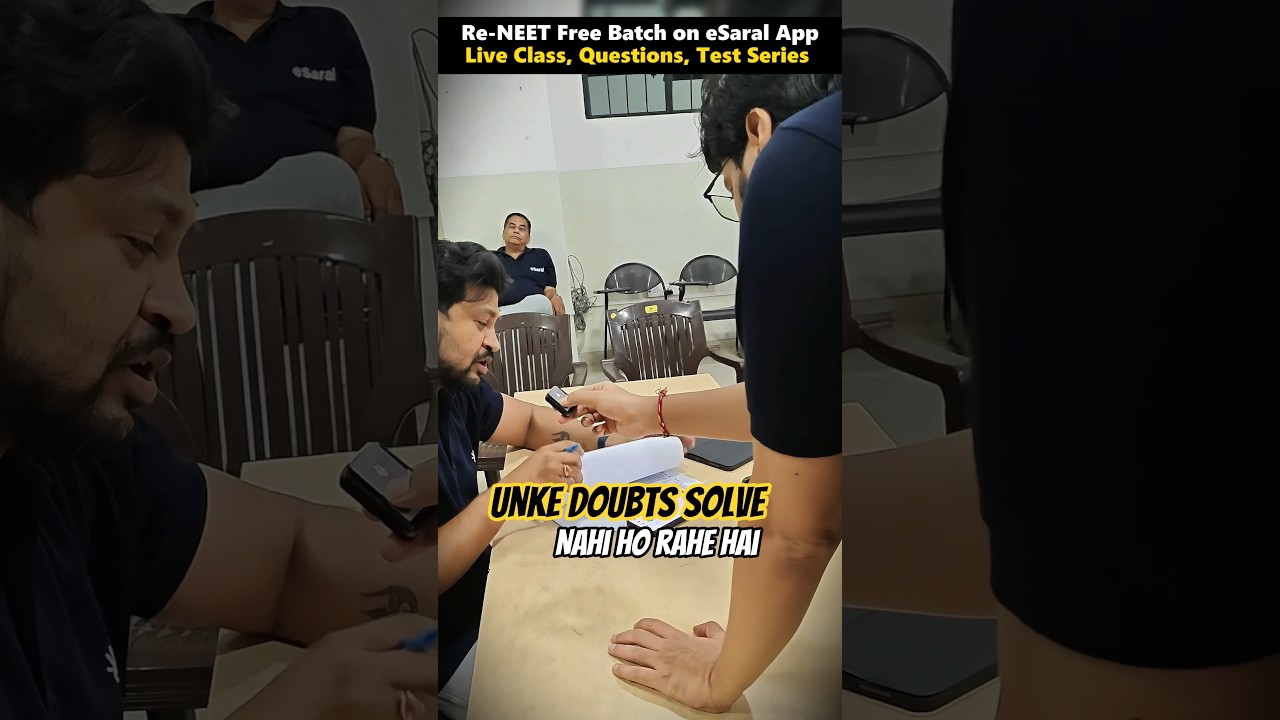 Ye kya keh diya Ashish Sir ne 😨🔥 Prateek Sir Shocking Reaction 😱 RE-NEET 2026 #shorts #neet #aiims
