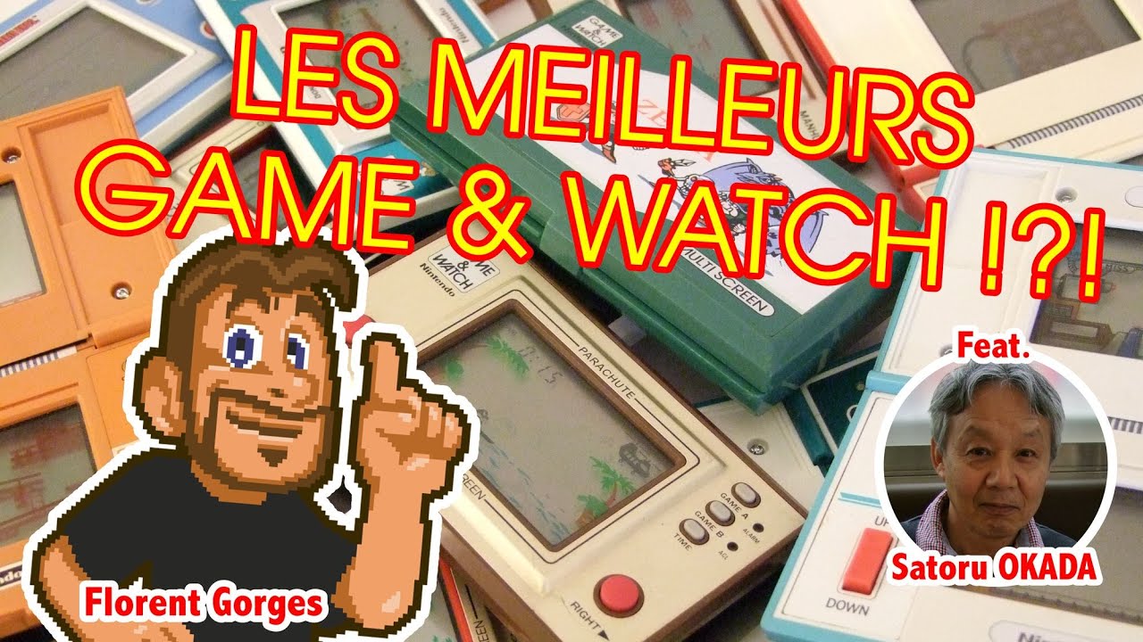 Les 5 Meilleurs Game & Watch de Nintendo ! (Feat. Satoru Okada)