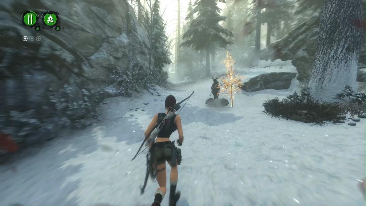 Rise of the Tomb Raider Double Croft Silent Kill Takedown