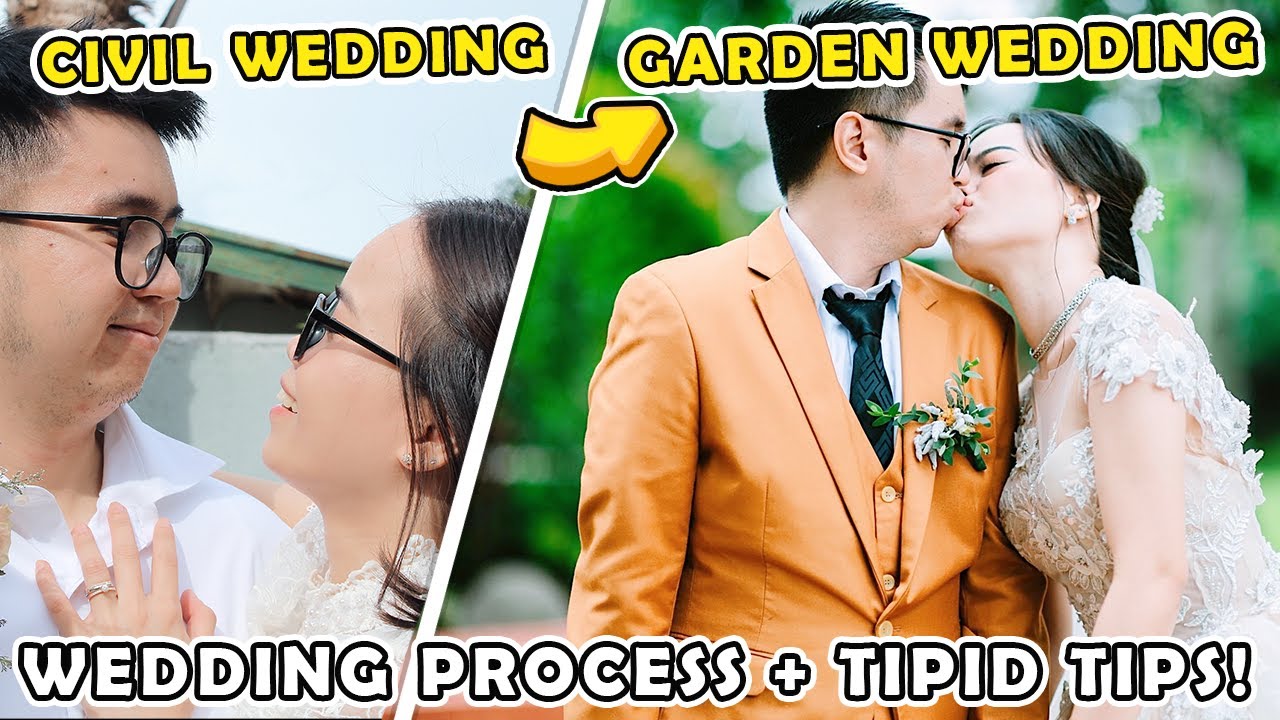Civil Wedding to Garden Wedding Process + Expenses and Wedding Tips || Joice Casama