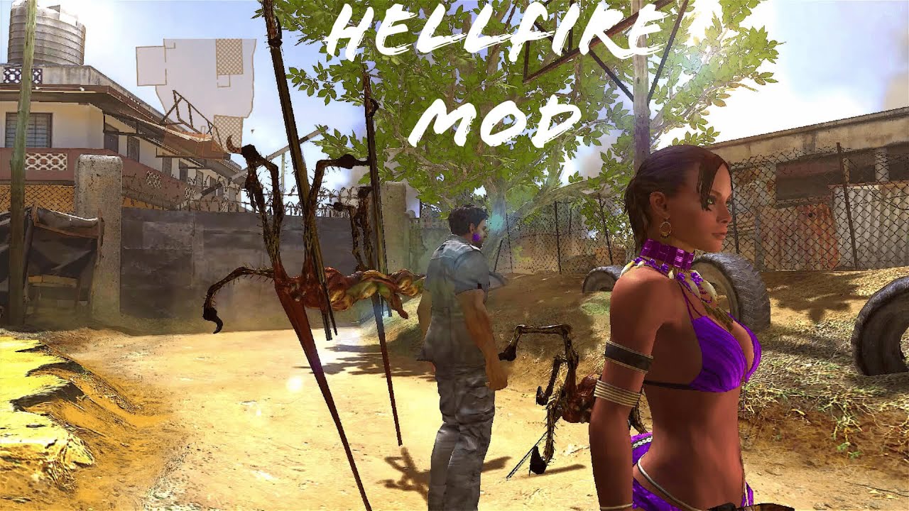 RE5: HELLFIRE Story Mod (Preview w/ No HUD and Character Mods)