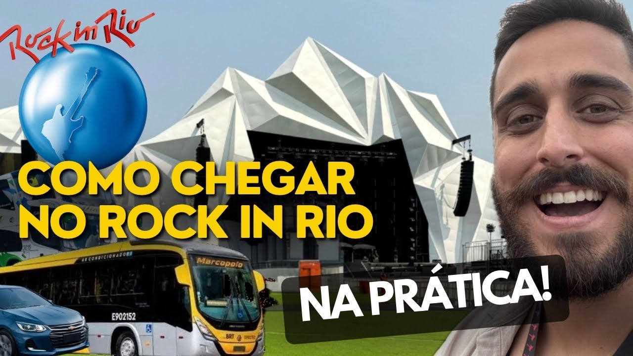 COMO CHEGAR NO ROCK IN RIO 2024
