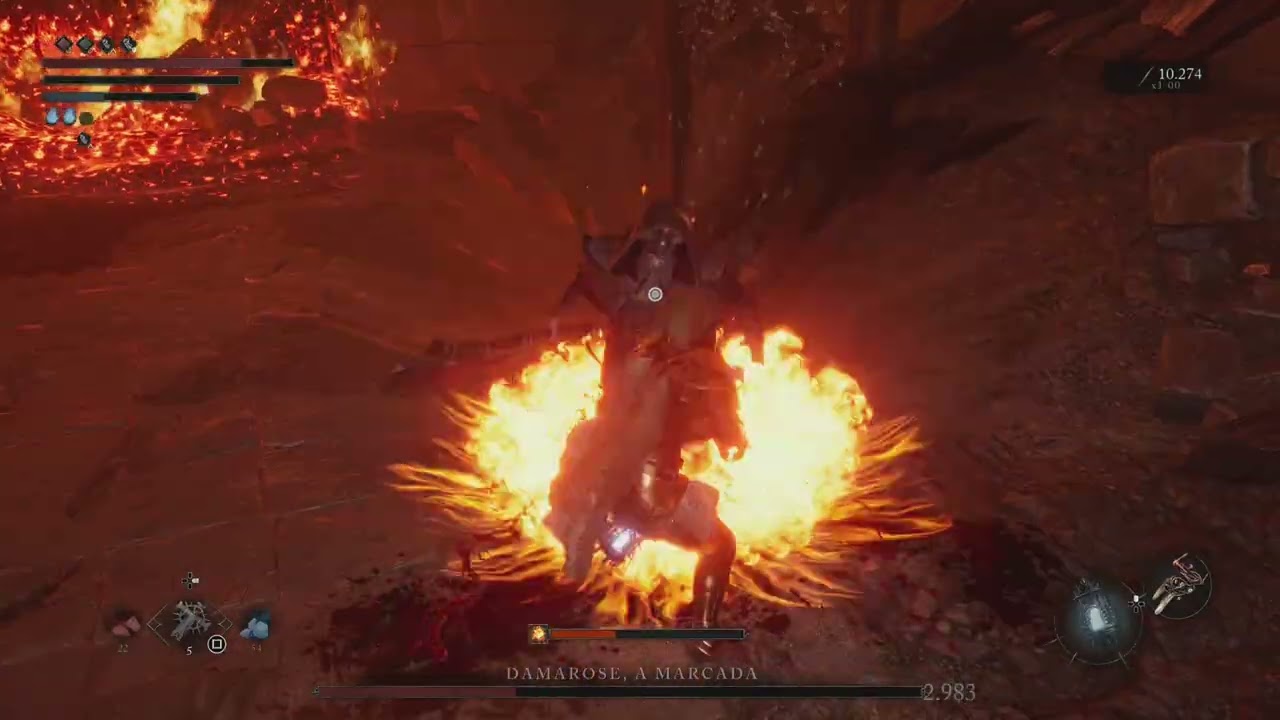 Damarose Boss Fight Lords of the fallen