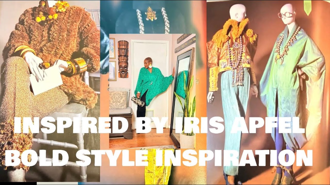 Styling Inspired by Iris Apfel ~ Bold Fashion From My Closet