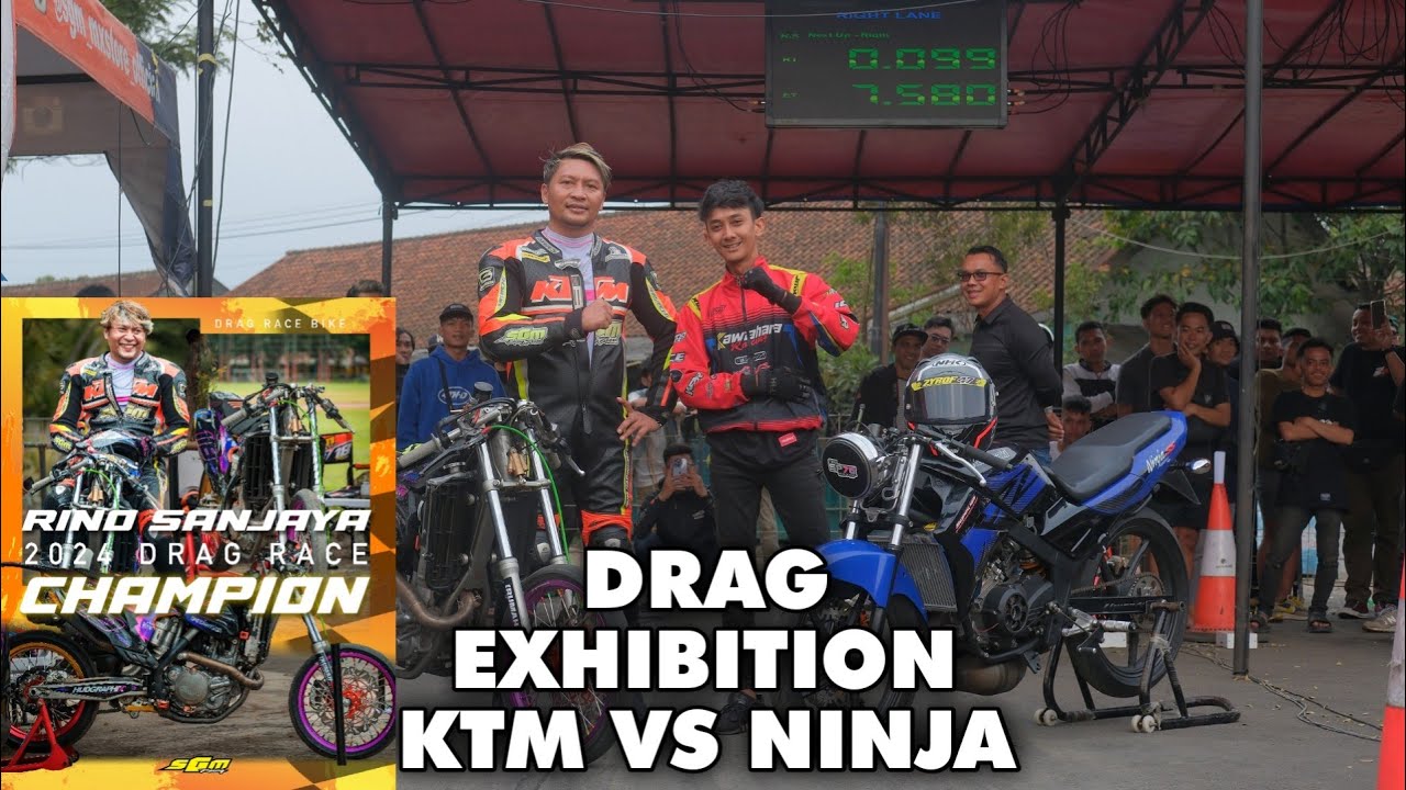 NINJA ASEP ROBOT SENGGOL KTM 450 RINO SANJAYA