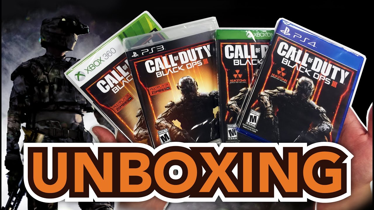 Call of Duty: Black Ops III (3) (PS4 / Xbox One / PS 3 / Xbox 360) Распаковка!!