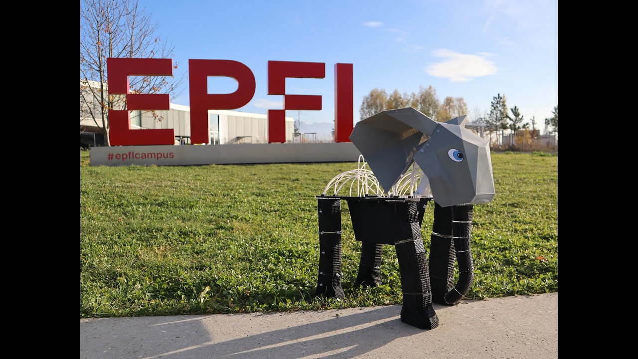 Elephant robot demonstrates 3D ‘tissue’ printing technology