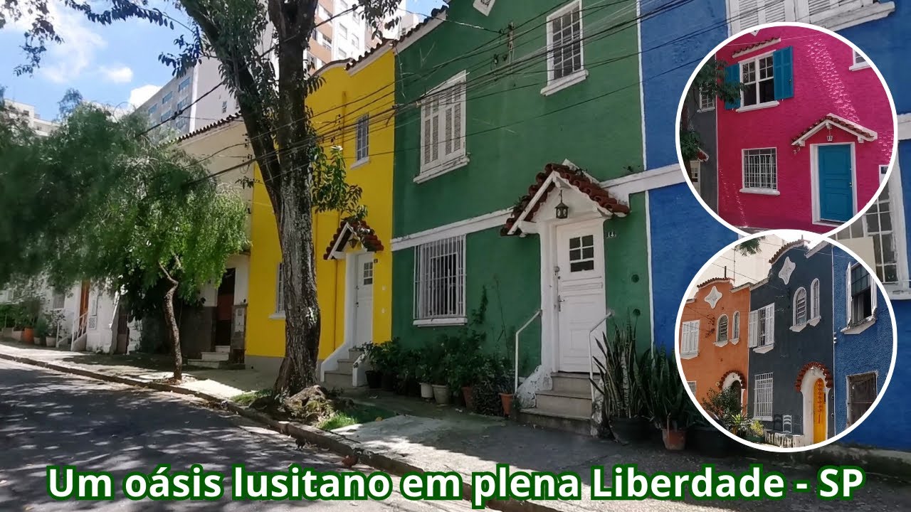 A CHARMOSA VILA PORTUGUESA (Um oásis lusitano em plena Liberdade - SP)