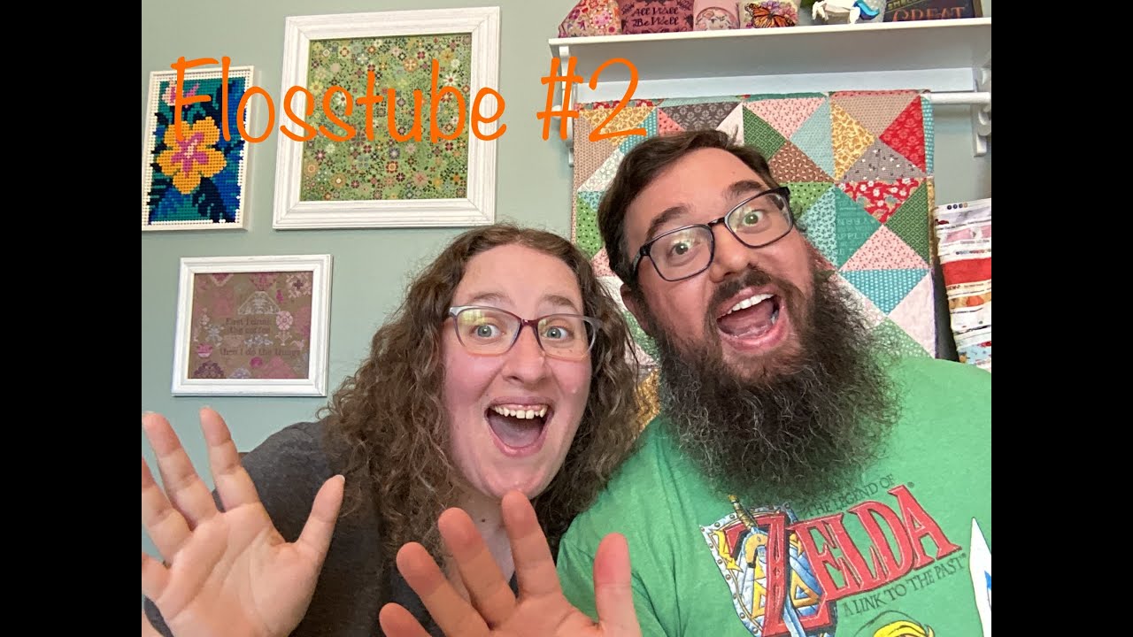 Flosstube #2 : Introduction and September Stitching Adventures
