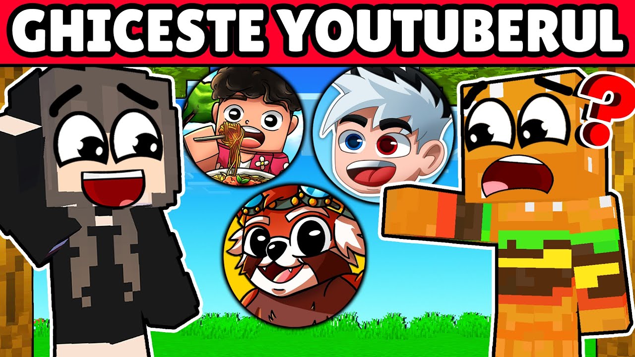 Ghiceste Youtuberul Cu Ana Banana!