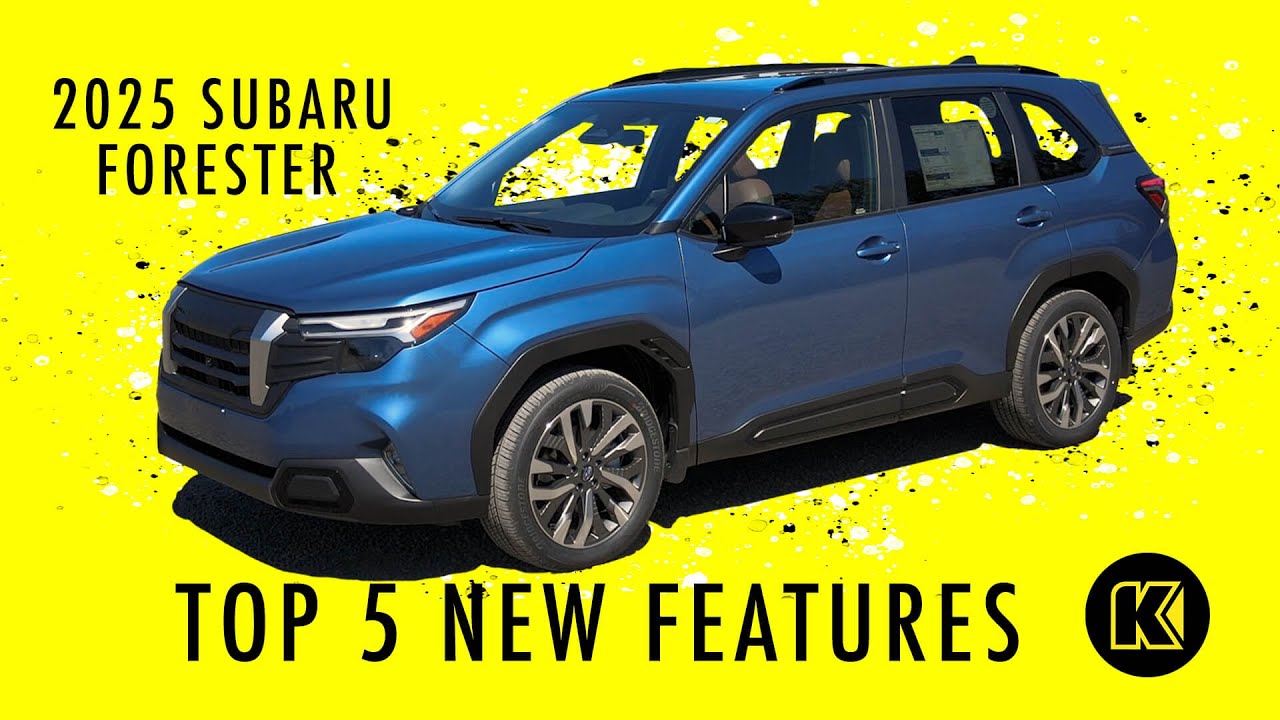 Top 5 New Features of the 2025 Subaru Forester Touring