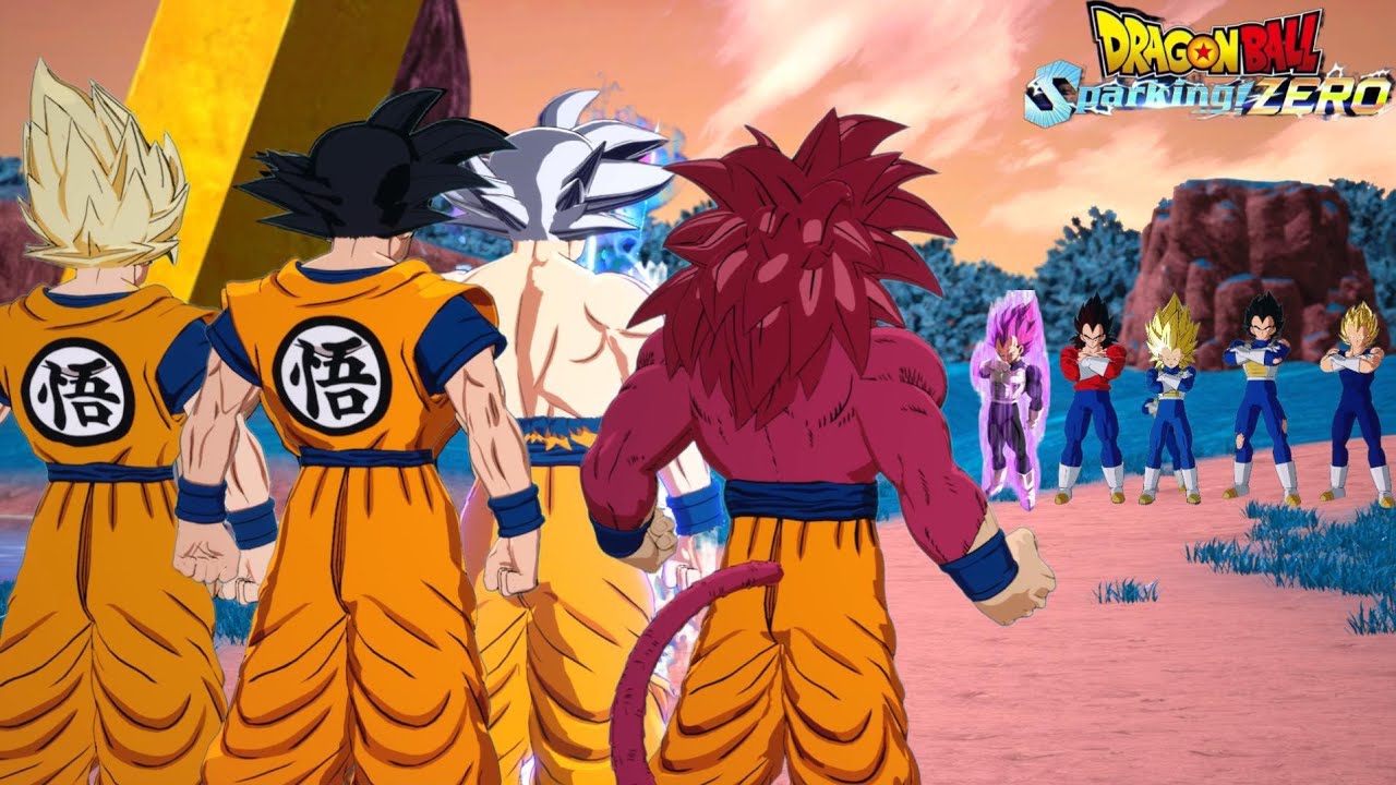 Goku Form Vs Vegata Form! Dragon Ball Sparking ZERO DLC 3 