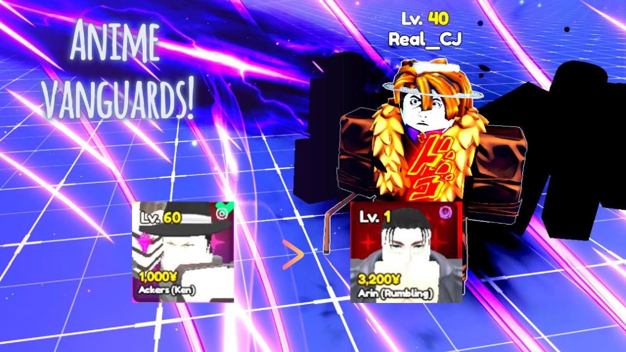 First time back on anime vanguards!