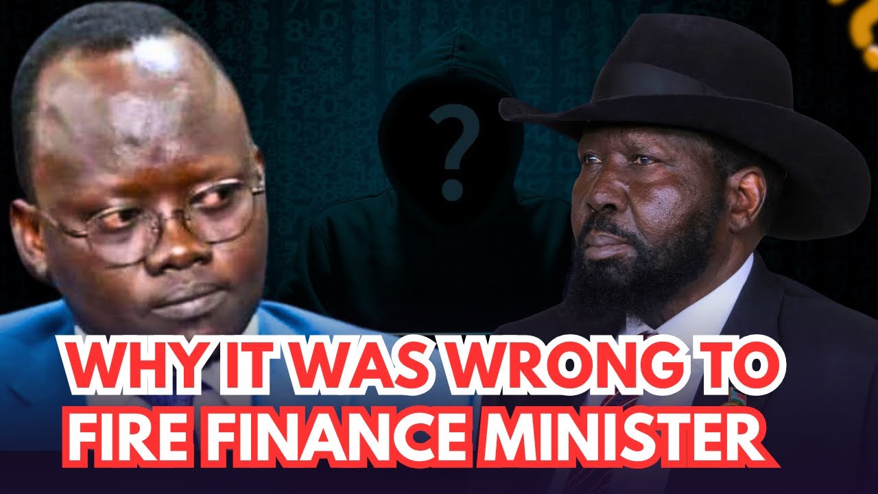 This is why it was wrong to fire the Finance Minister Hon.Barnaba Bak Chol