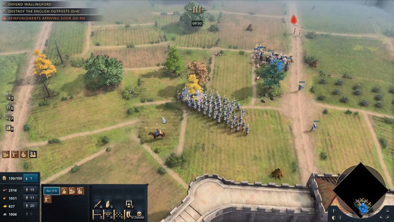 The Siege of Wallingford - English Campaign - AoEIV