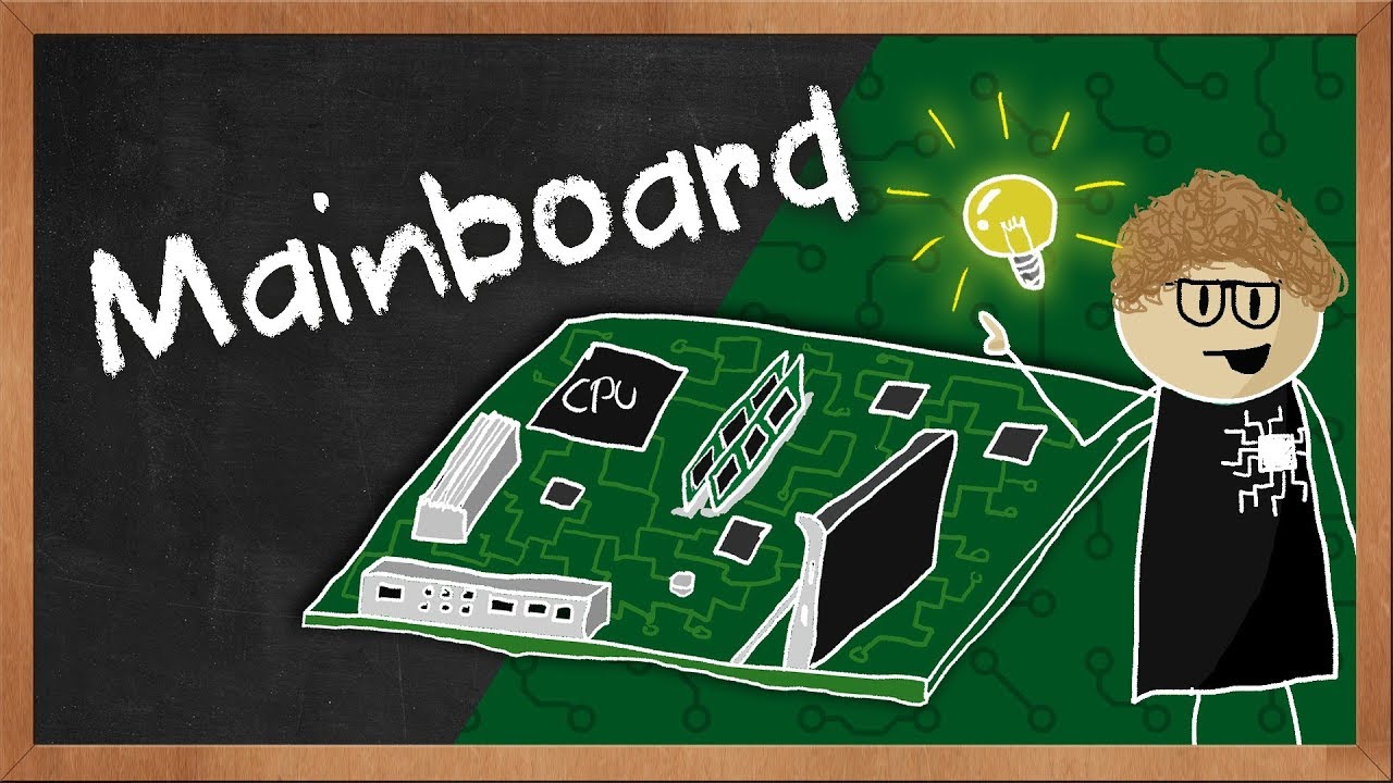 Wie funktioniert ein Mainboard / Motherboard? Erklärvideo von BYTEthinks | #Gaming-PC