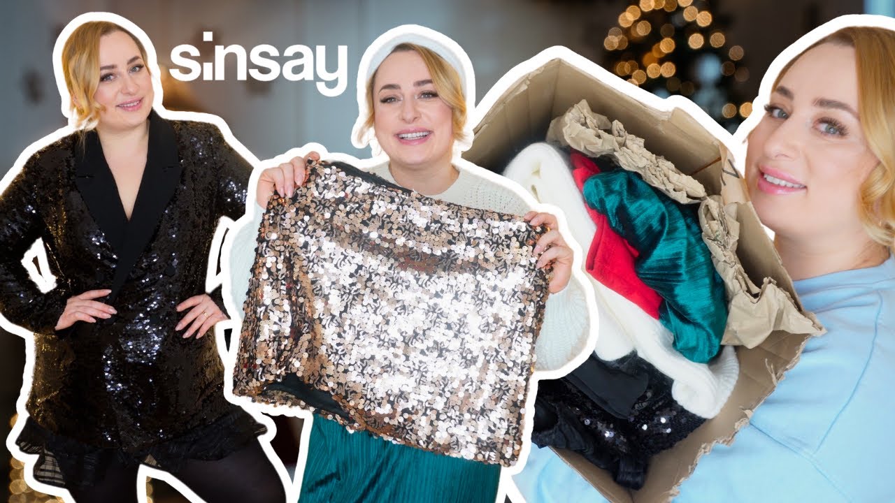 MIERZYMY SINSAY ⭐ CEKINY, SUKIENKI, KREACJE NA ŚWIĘTA I SYLWESTRA