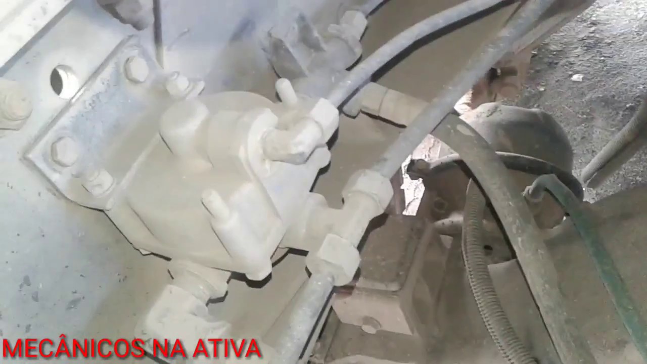 Cuica causando retorno de ar pela válvula relê