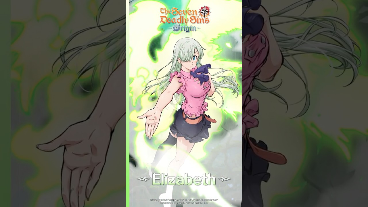 Character Art Reveal of Elizabeth - Seven Deadly Sins: Origin  #7dsorigin #sevendeadlysinsorigin