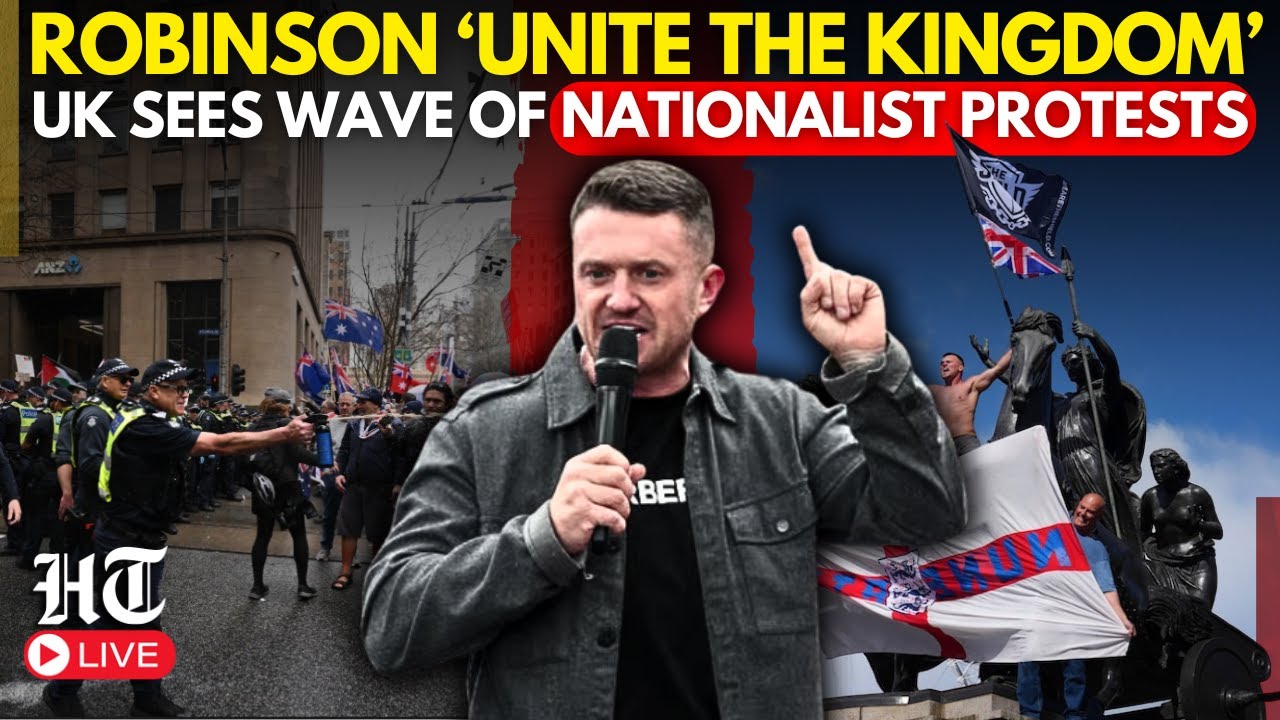 UK's 'Unite The kingdom' Rally LIVE: Supporters Rally Behind Tommy Robinson | UK Immigration News