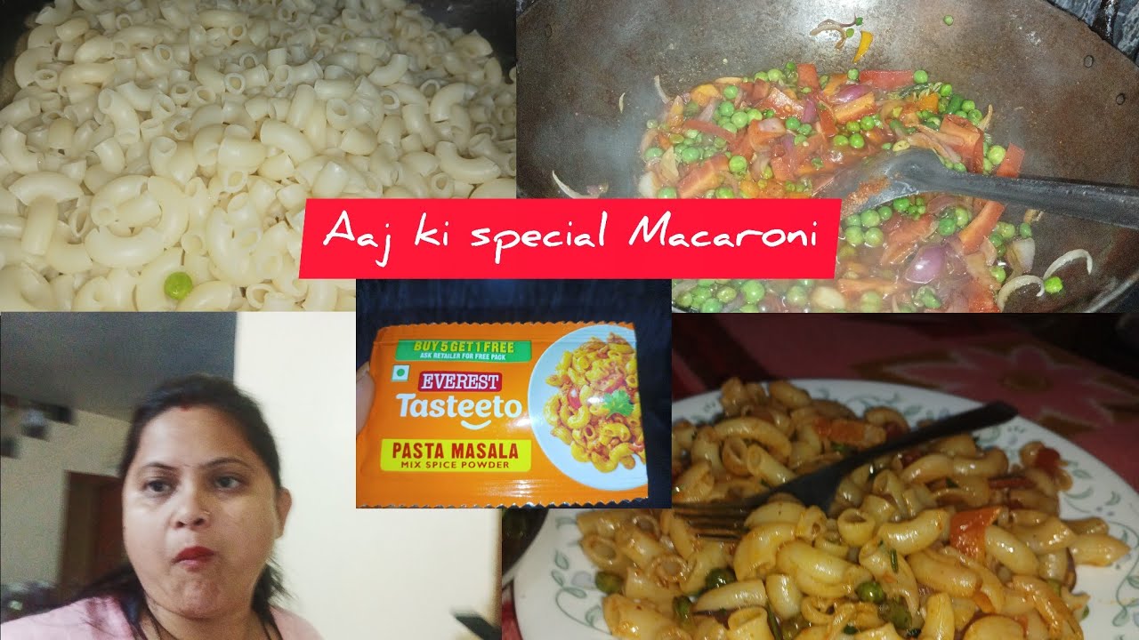 Aaj lunch Mein Bani special Macaroni🤩🤩🤩🤩🤩🤩