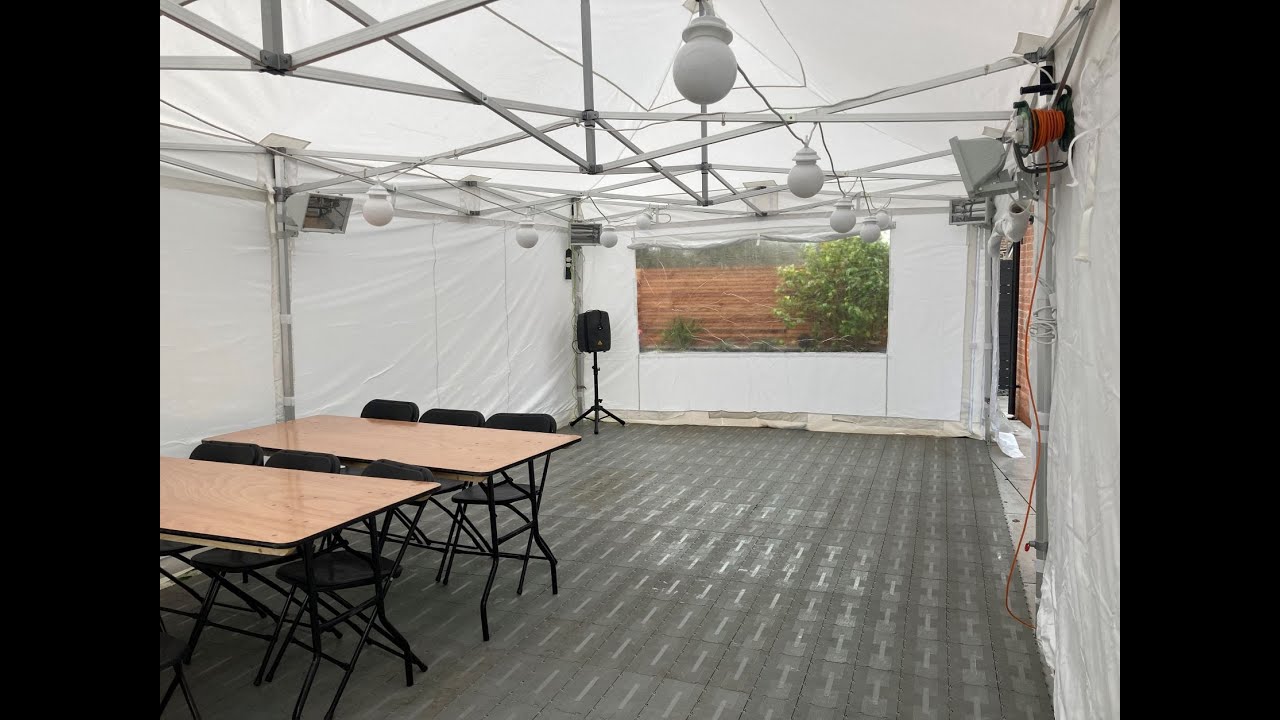 4x8m Gazebo Setup