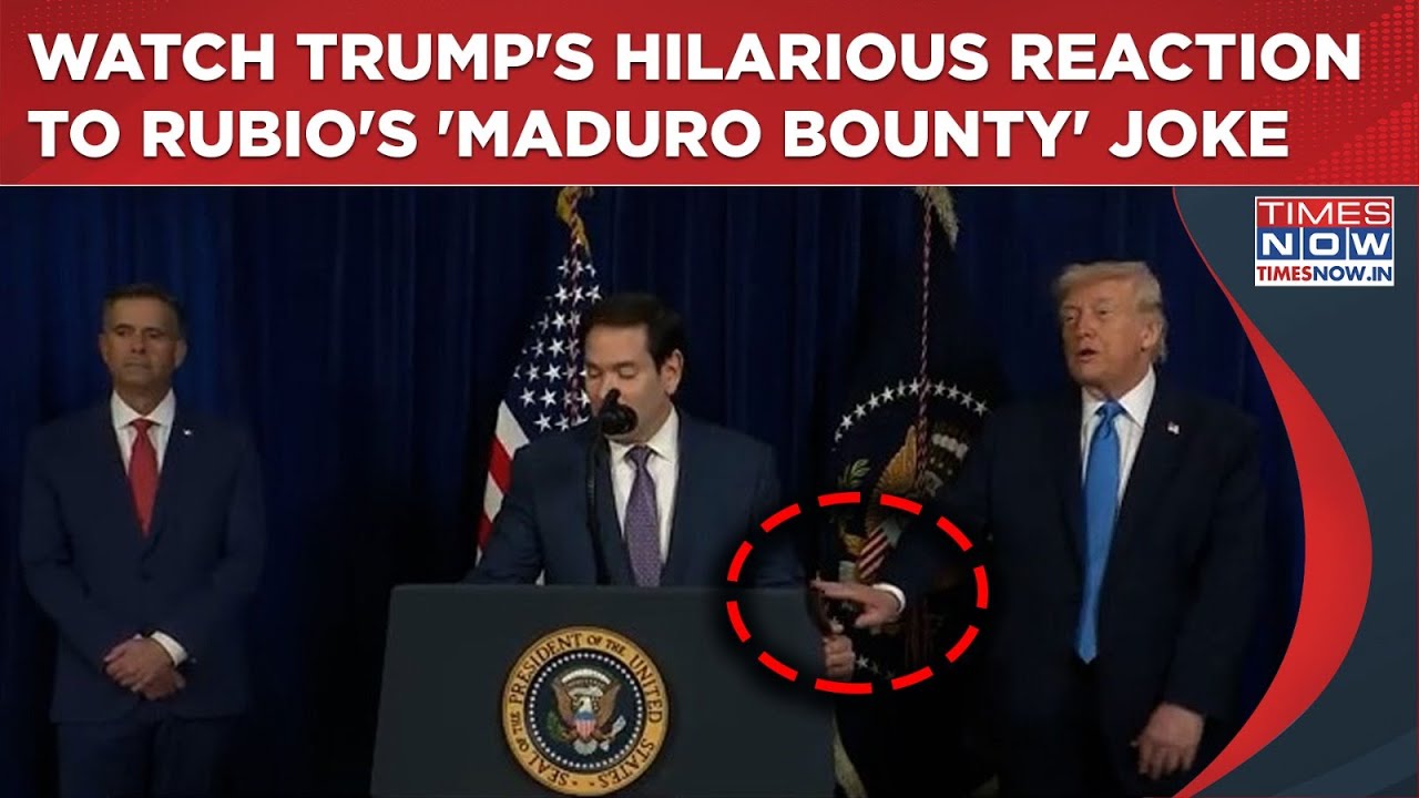 Trump's Hilarious Reaction To Rubio's 'Maduro' Joke: Watch This Happen At US Briefing On Venezuela