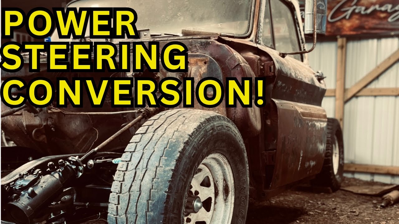 Installing CPP Power Steering Conversion Kit | 1965 Chevy C10 Upgrade