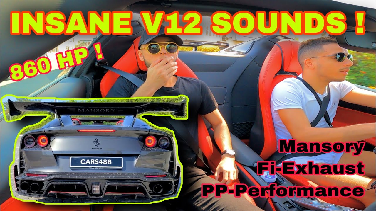Mansory Ferrari 812 GTS stallone X PP-Performance X FI-Exhaust !