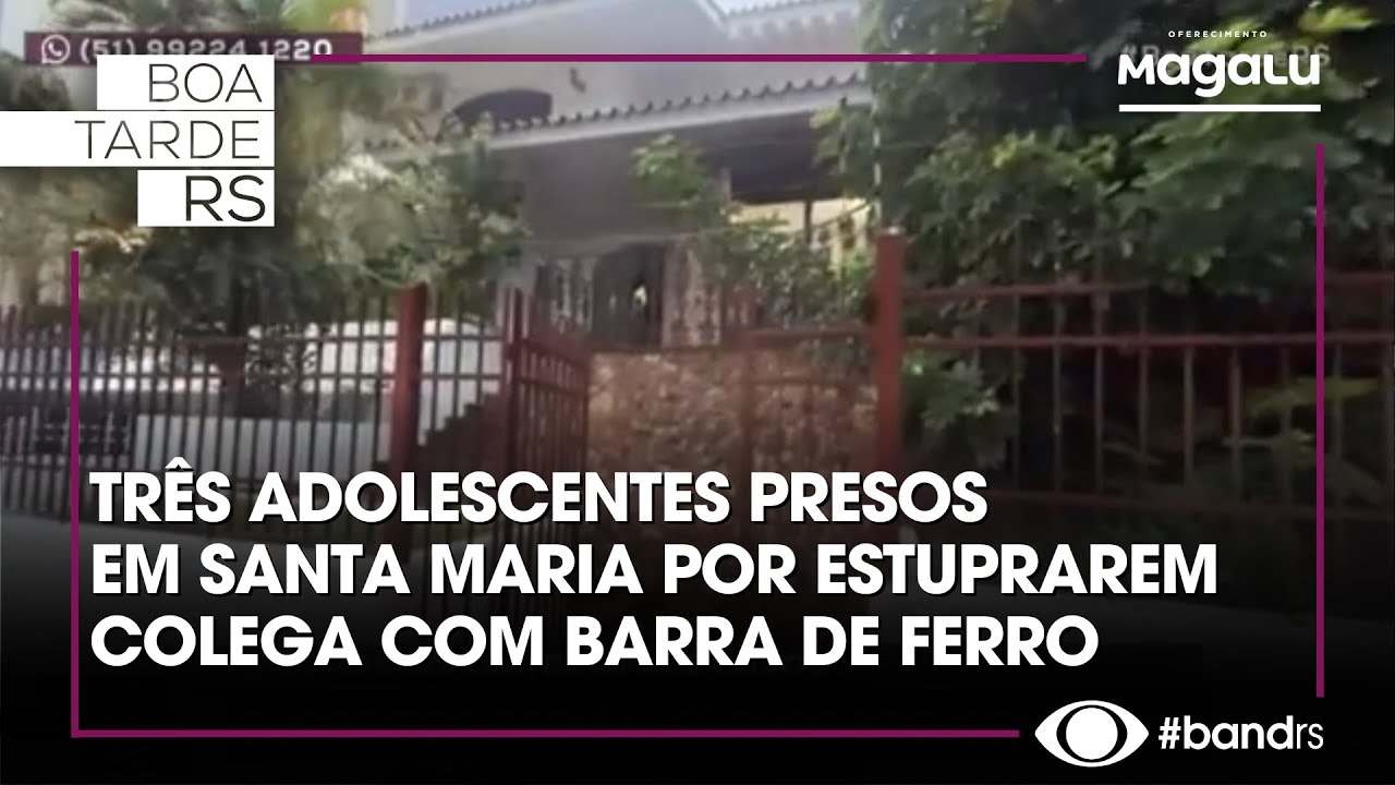 Santa Maria: três adolescentes teriam estuprado colega em festa