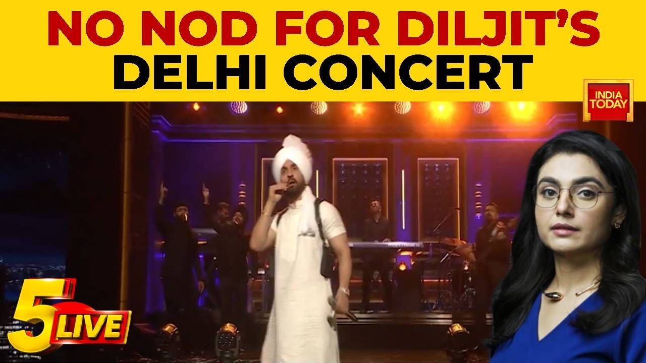 Delhi Police Denies Nod To Diljit Dosanjh Concert Over Security Concerns And Festive Deployments