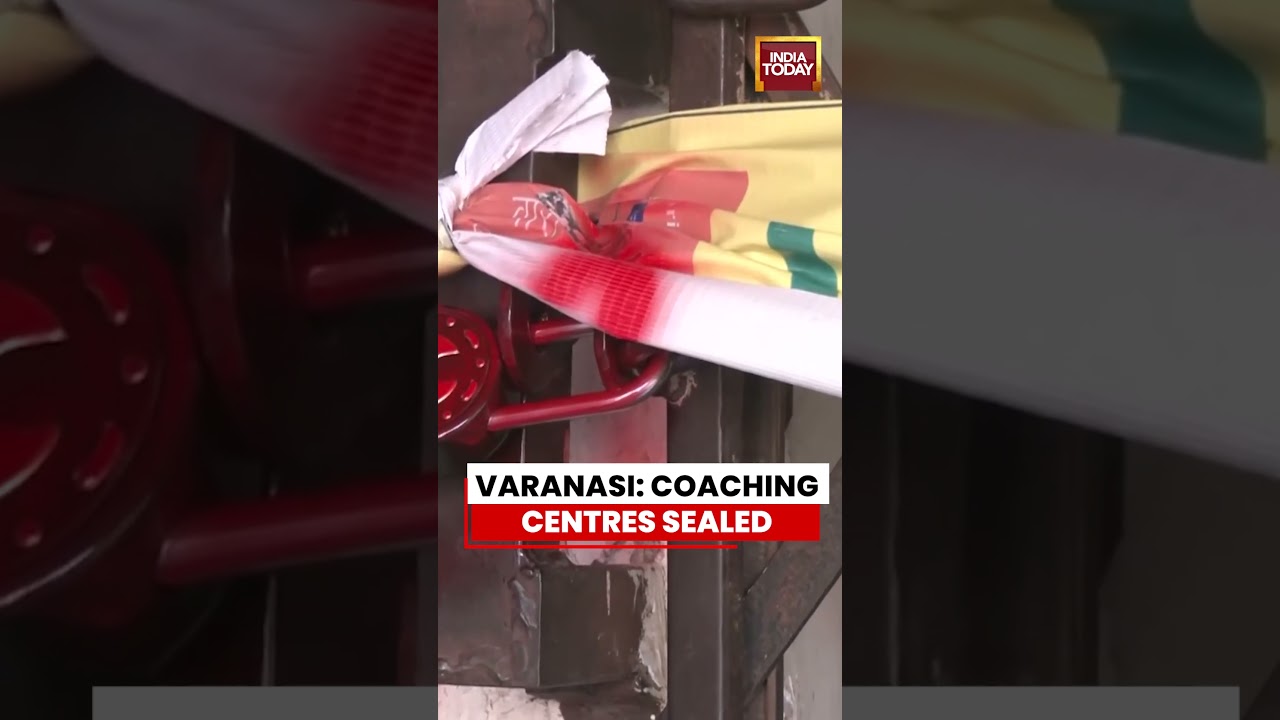 Varanasi: Several Coaching Institutes Sealed During VDA Enforcement Drive #varanasi #firesafety
