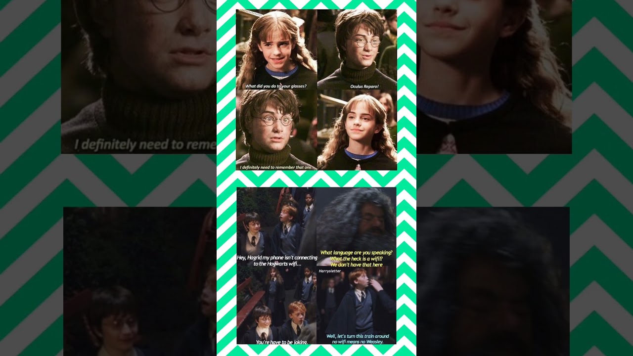 Harry Potter Meets WiFi – Hilarious Moments from the Wizarding World #shorts #memes #harrypotter
