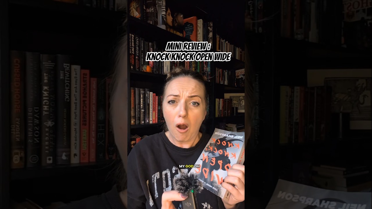 Мини-обзор: тук-тук, откройся пошире #booktube #spookybooks