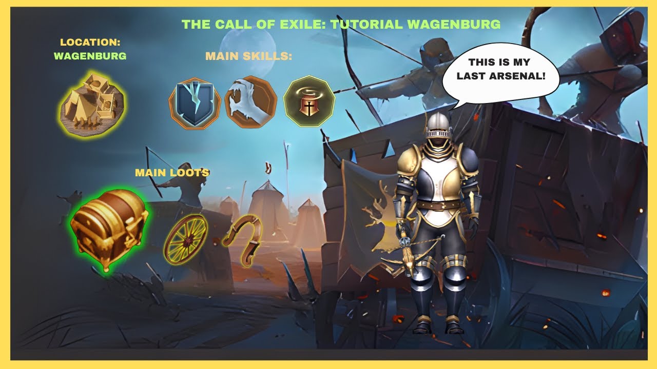 GRIMSOUL SURVIVAL🏹 WAGENBURG TUTORIAL☠☠