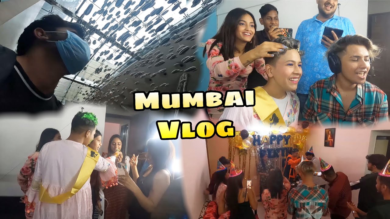 Birthday Celebration￼ with @neongaming8065 @AntaryamiGaming @VersatileAnuj at Mumbai | NinjaLioVlog￼