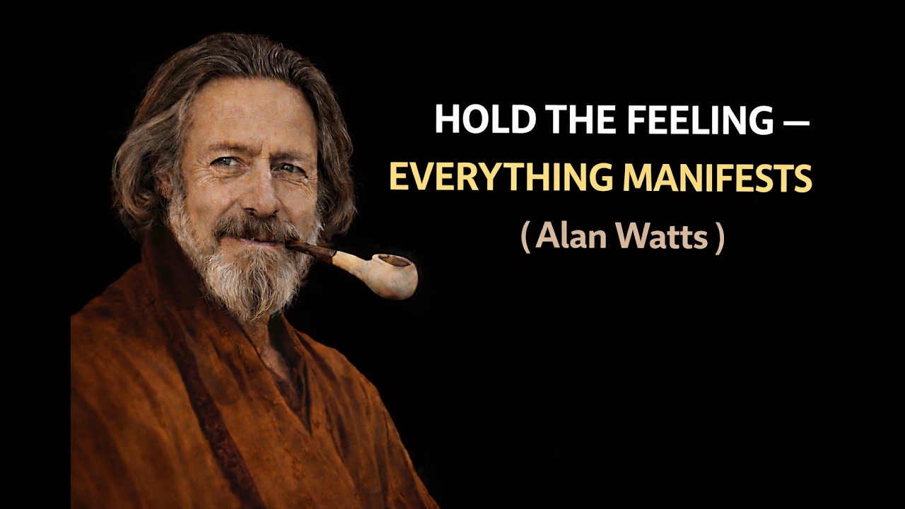 HOLD THE FEELING — EVERYTHING MANIFESTS ( Alan Watts )