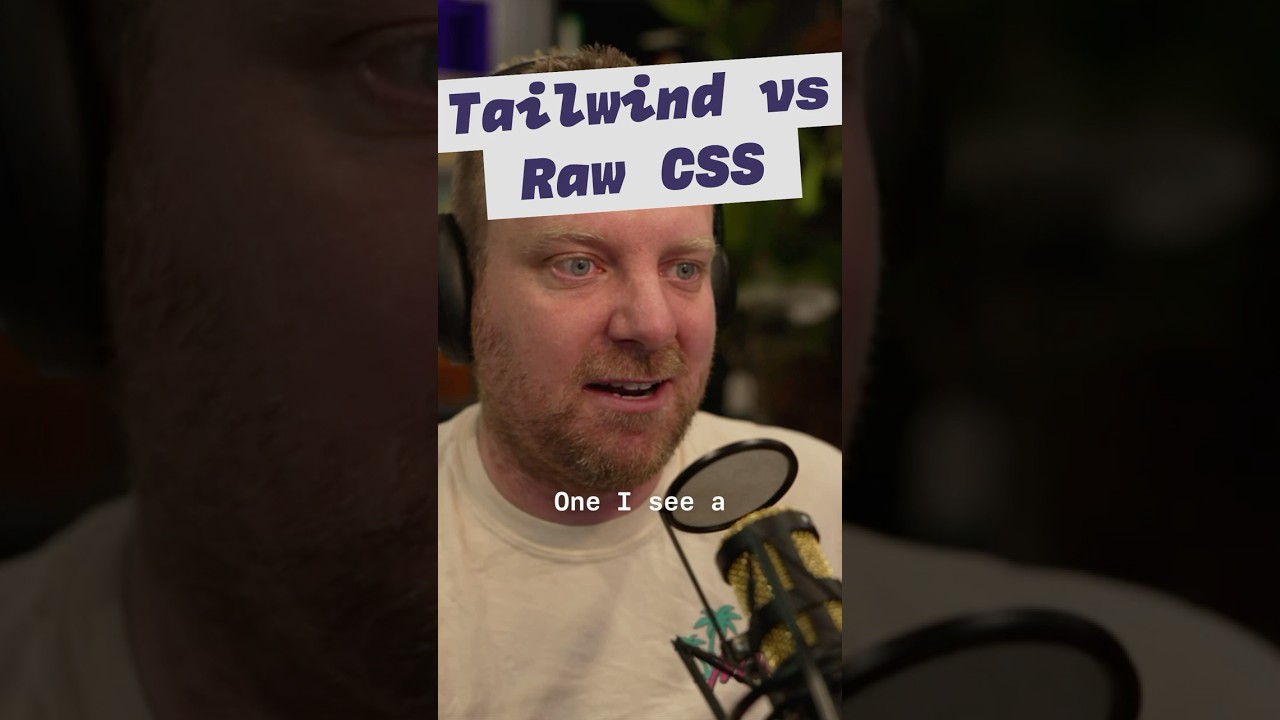 Tailwind is CSS but Adam was just nice enough to write it for you