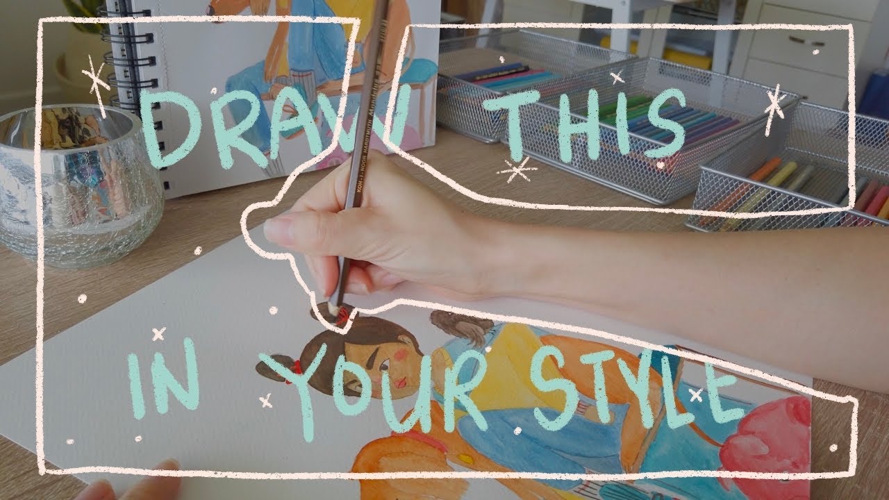 Draw this in your style | Beatrice Blue