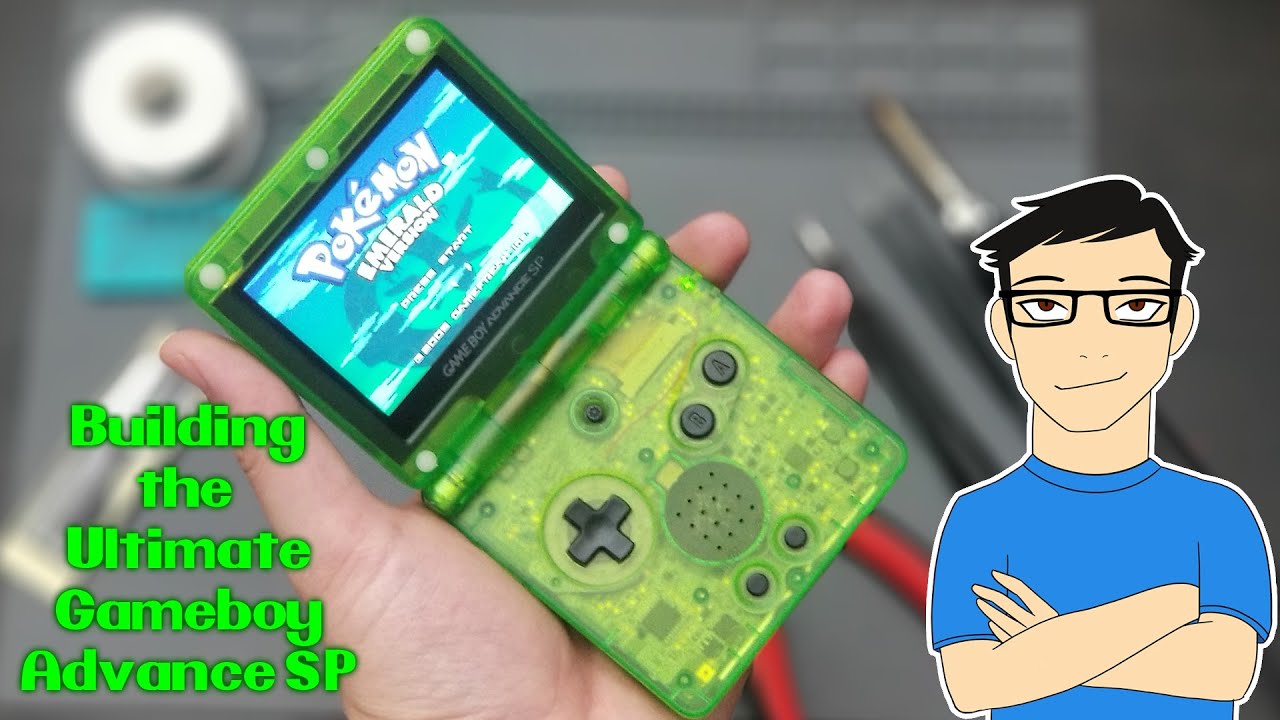 Building the Ultimate Game Boy Advance SP- IPS Screen/Shell Replacement