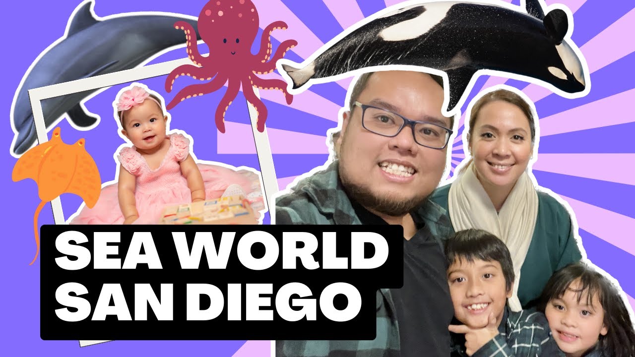 SEAWORLD SAN DIEGO FAMILY VLOG