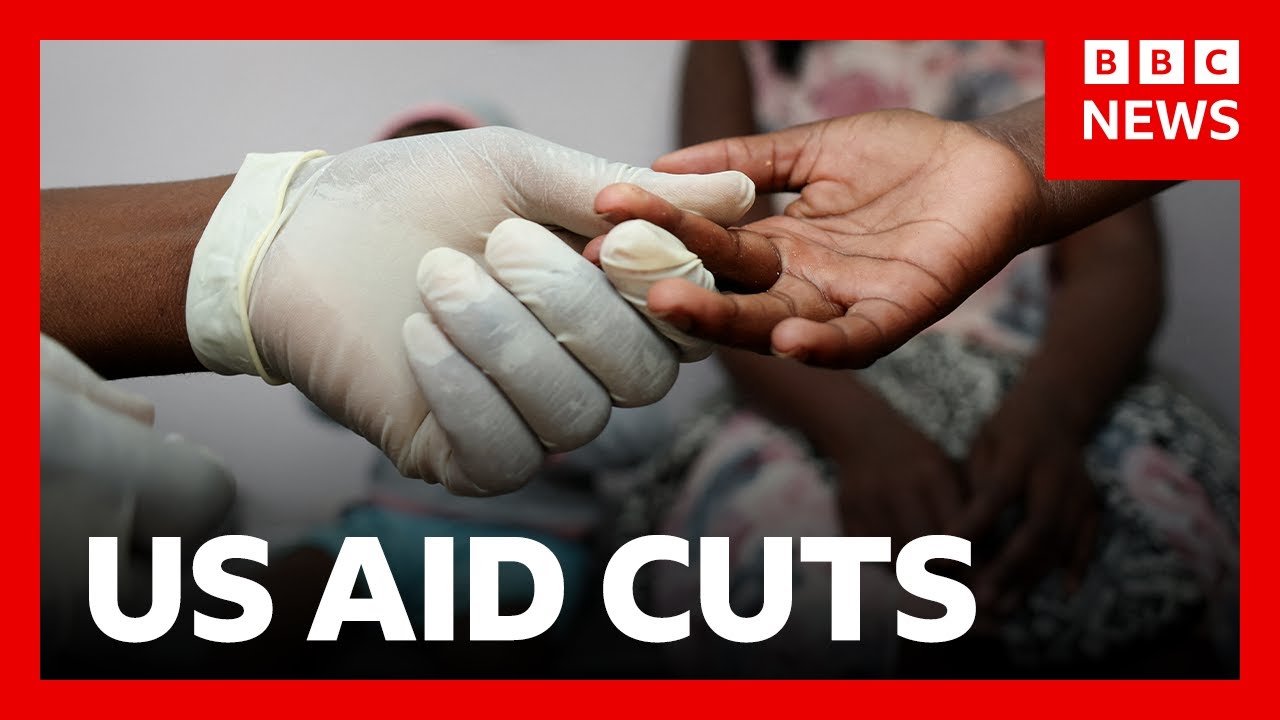 US aid cuts hit South Africa's HIV programmes | BBC News