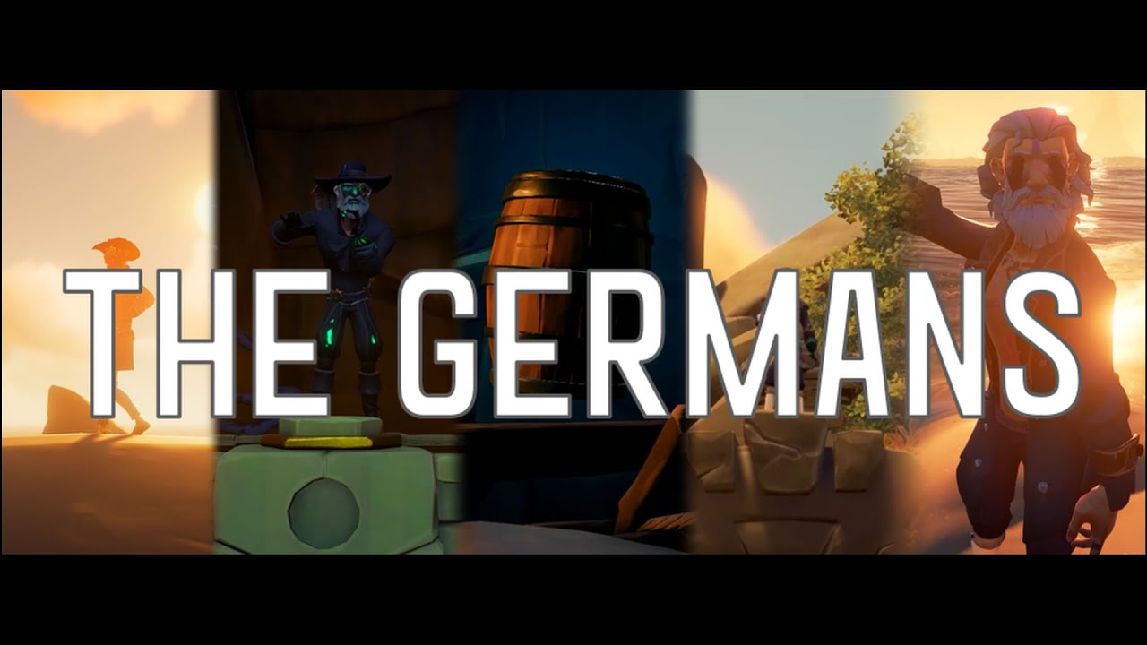 The Germans | Sea of thieves Teamtage [Kindergarten]