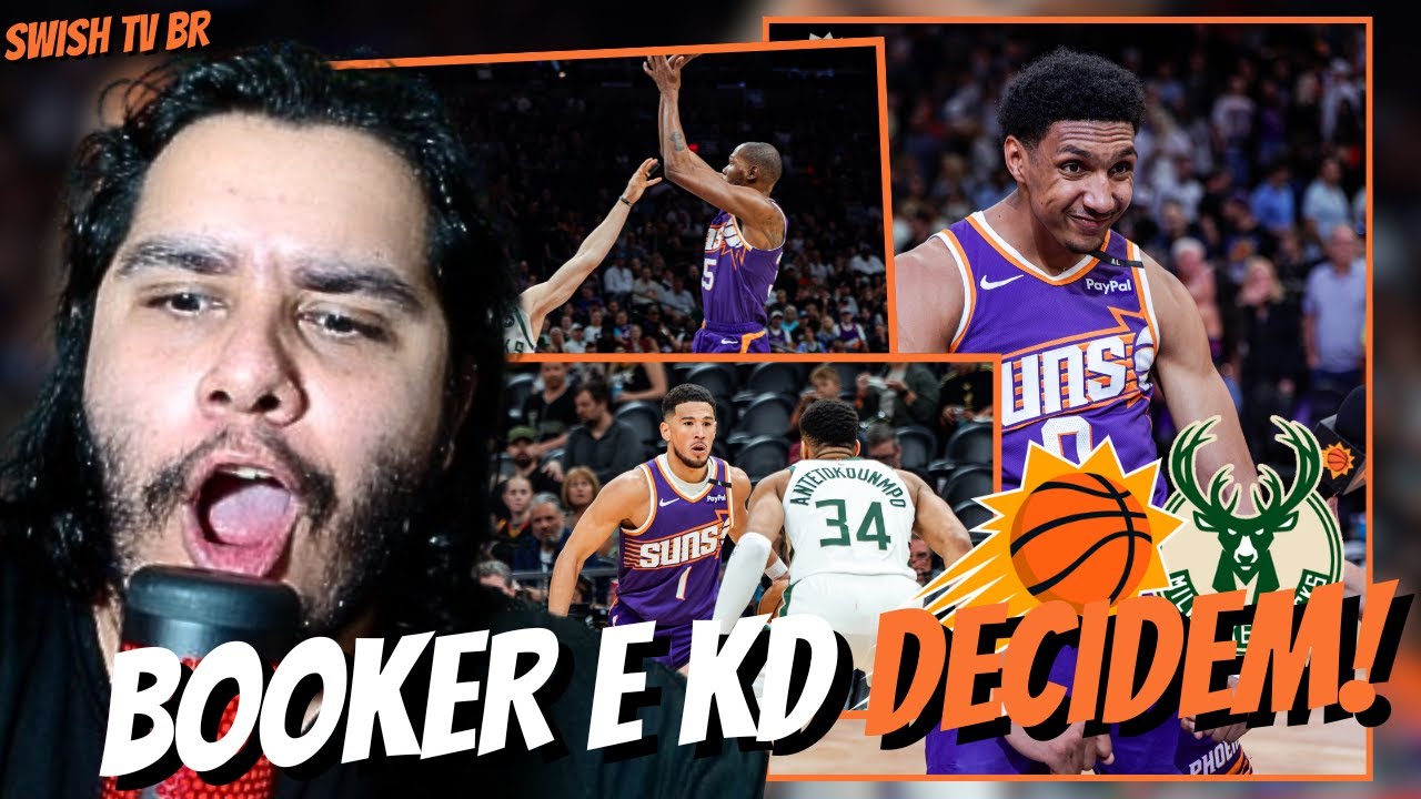 KD e Booker DECIDEM e Phoenix embala QUARTA vitória SEGUIDA! / Suns vs Bucks (Análise)