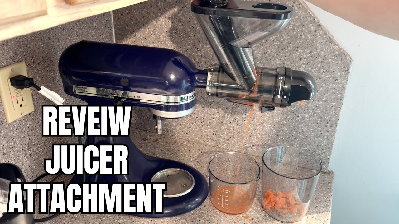 Cofun Masticating Juicer Attachment for KitchenAid | Dual Feed Chute, Cold Press #KitchenAid