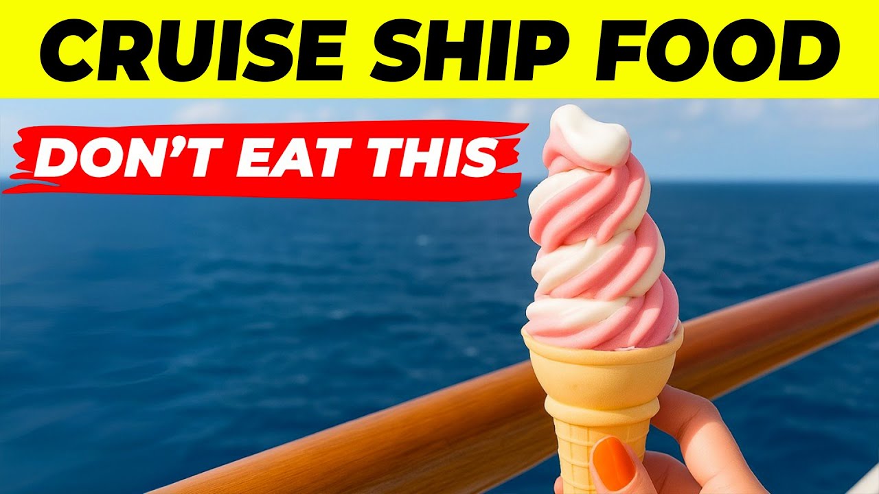 20 CRUISE FOODS You Should NEVER Eat (You’ll Regret #4!)