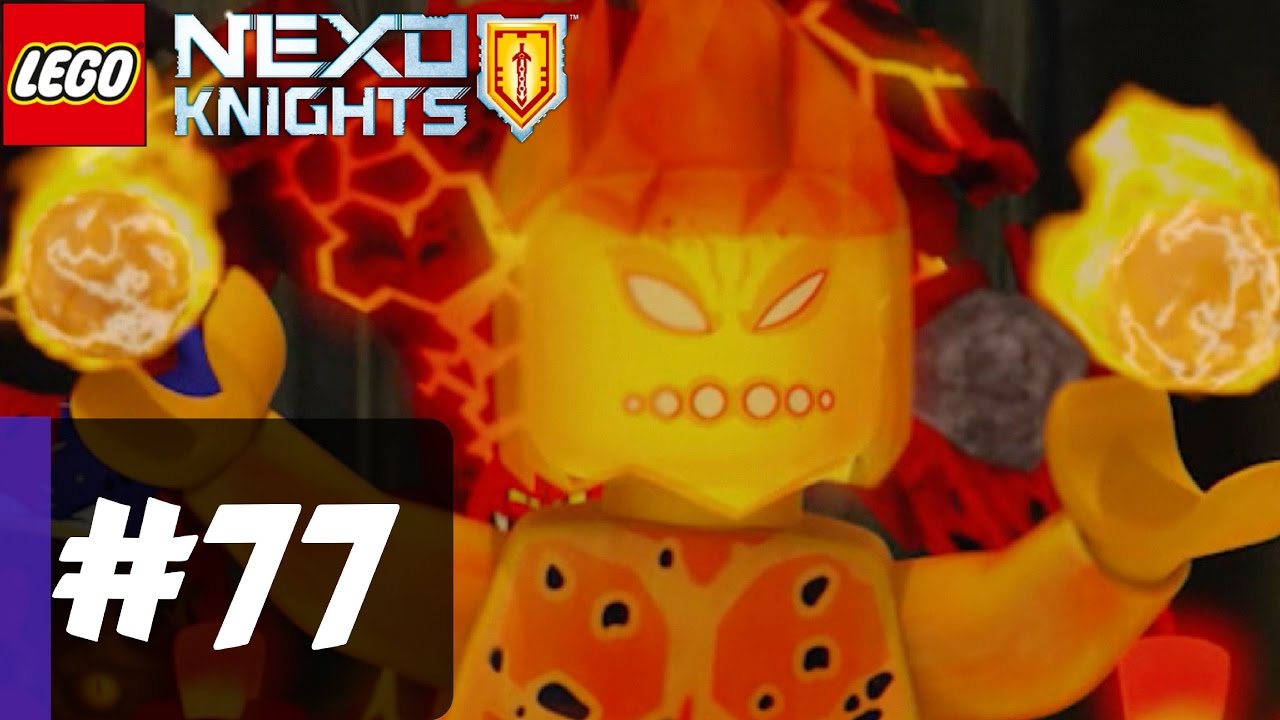 Lego Nexo Knights: Merlok 2.0 / #77 - all bosses lava lands