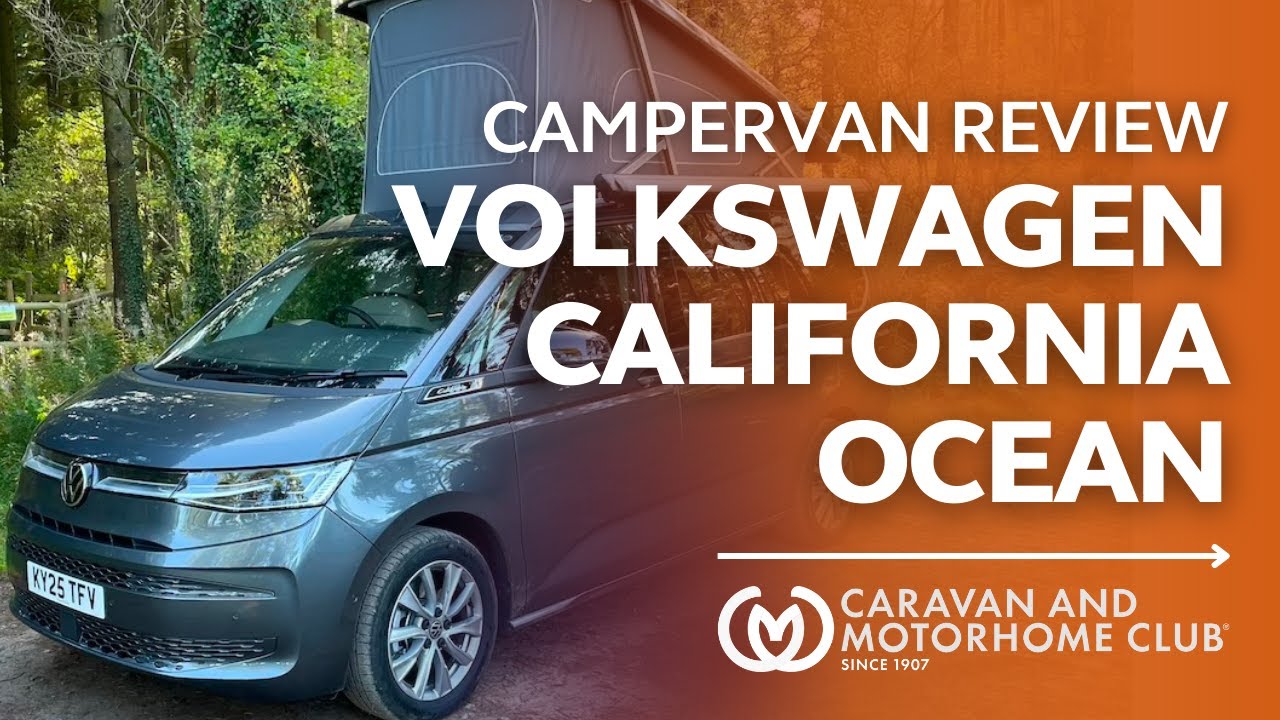 Обзор кемпера: Volkswagen California Ocean eHybrid 4Motion | Caravan and Motorhome Club
