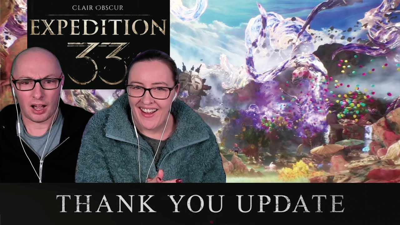 Clair Obscur Thank You Update Trailer Reaction w/ Gaming After Bed